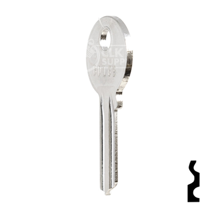 Uncut Key Blank | Yale | BD169 Office Furniture-Mailbox Key Framon Manufacturing Company, Inc