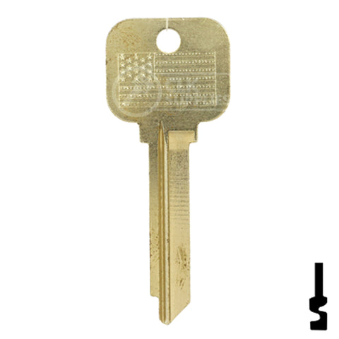 Uncut Key Blank | Yale | BD265