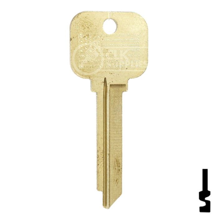 Uncut Key Blank | Yale | BD265 Office Furniture-Mailbox Key Framon Manufacturing Company, Inc