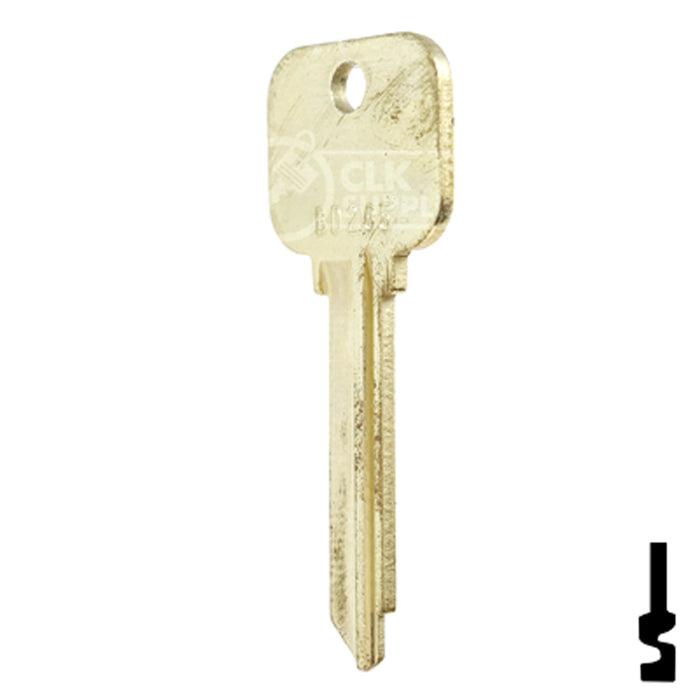 Uncut Key Blank | Yale | BD265 Office Furniture-Mailbox Key Framon Manufacturing Company, Inc