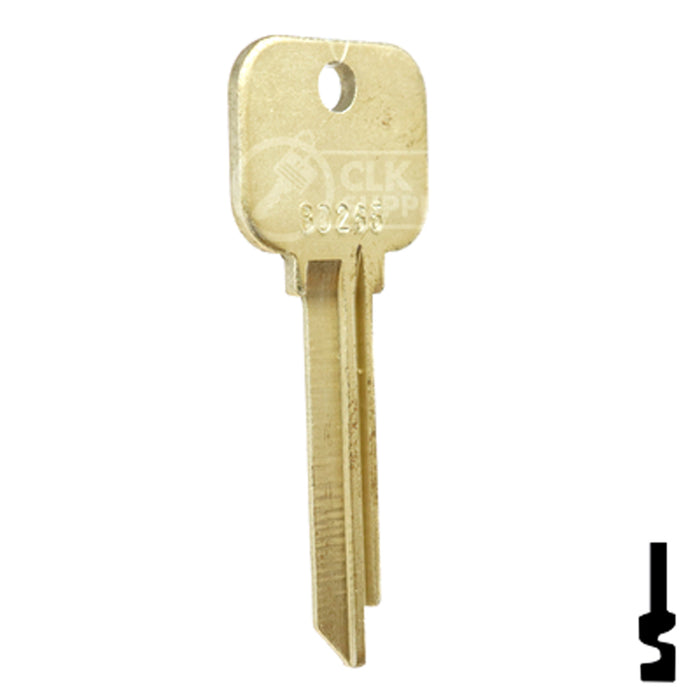 Uncut Key Blank | Yale | BD265 Office Furniture-Mailbox Key Framon Manufacturing Company, Inc