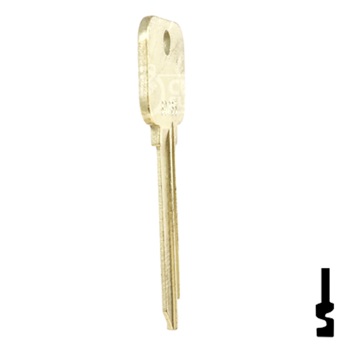 Uncut Key Blank | Yale | BD265 Office Furniture-Mailbox Key Framon Manufacturing Company, Inc