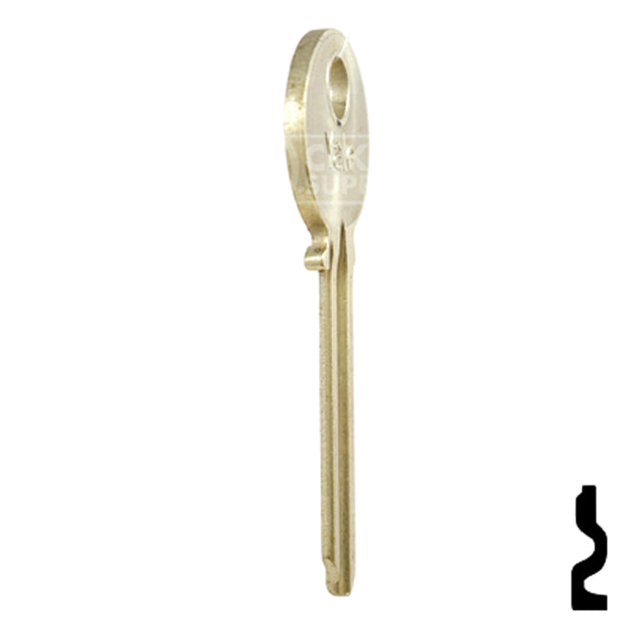 Uncut Key Blank | Yale | BD293 Office Furniture-Mailbox Key Framon Manufacturing Company, Inc