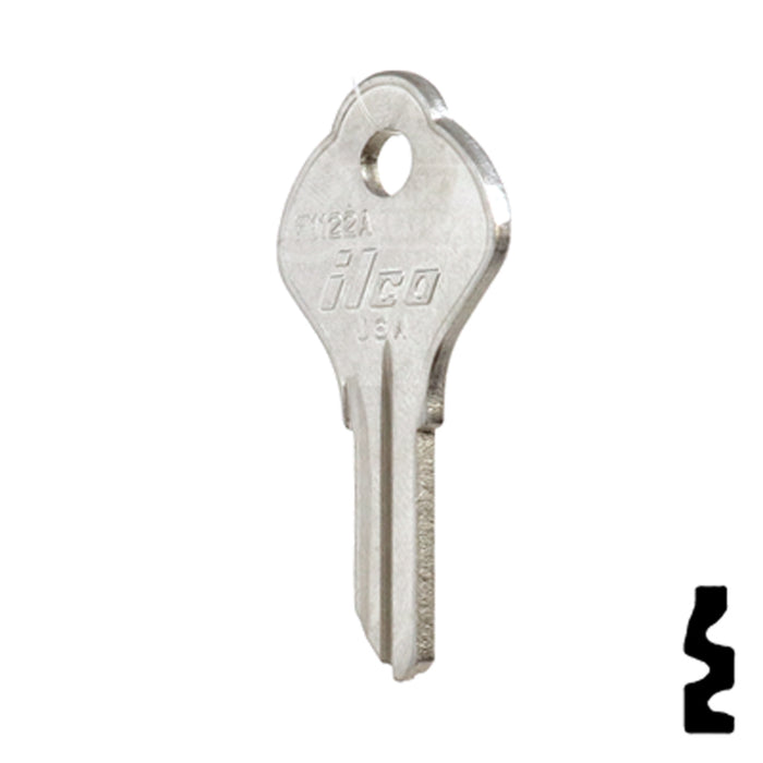 Uncut Key Blank | Yale | F1122A Office Furniture-Mailbox Key Ilco