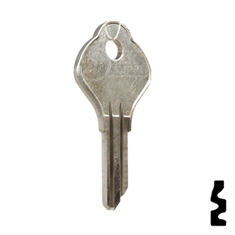 Uncut Key Blank | Yale | F1122A Office Furniture-Mailbox Key Ilco