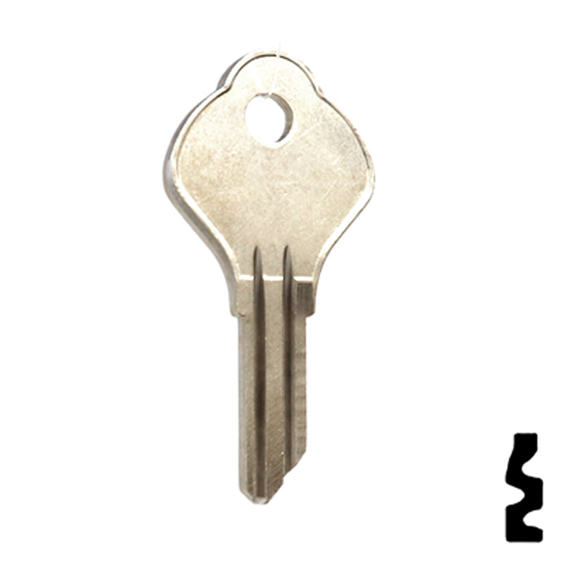 Uncut Key Blank | Yale | F1122A Office Furniture-Mailbox Key Ilco