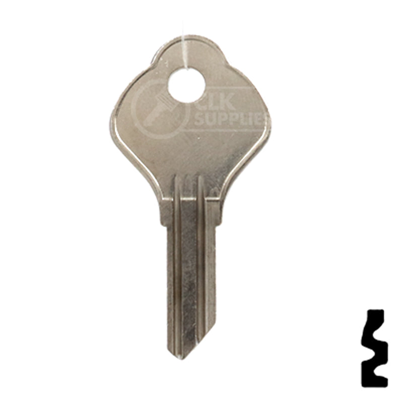 Uncut Key Blank | Yale | F1122A Office Furniture-Mailbox Key Ilco