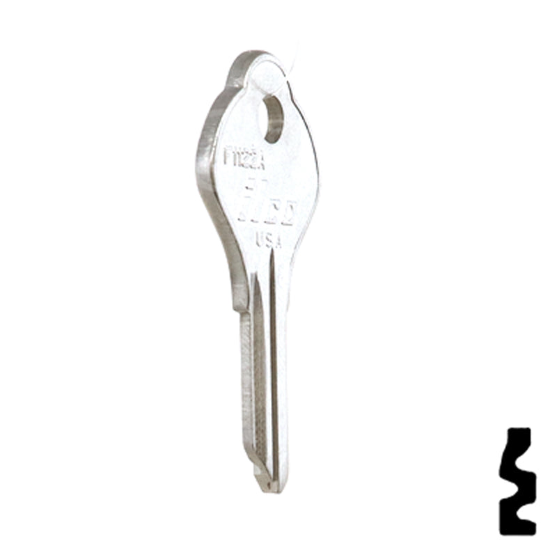 Uncut Key Blank | Yale | F1122A Office Furniture-Mailbox Key Ilco