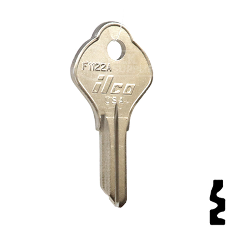 Uncut Key Blank | Yale | F1122A Office Furniture-Mailbox Key Ilco