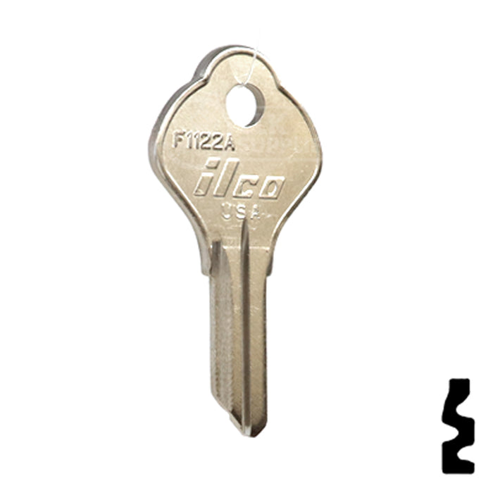 Uncut Key Blank | Yale | F1122A Office Furniture-Mailbox Key Ilco