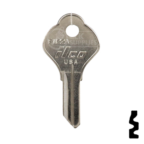 Uncut Key Blank | Yale | F1122A