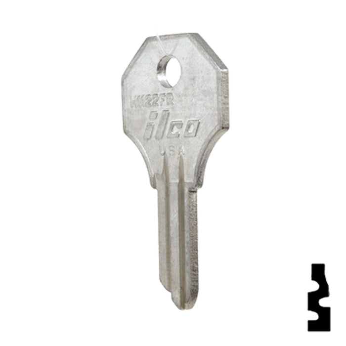 Uncut Key Blank | Yale | H1122FR Office Furniture-Mailbox Key Ilco