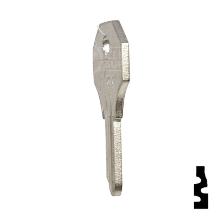 Uncut Key Blank | Yale | H1122FR Office Furniture-Mailbox Key Ilco