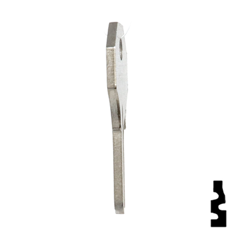 Uncut Key Blank | Yale | H1122FR Office Furniture-Mailbox Key Ilco