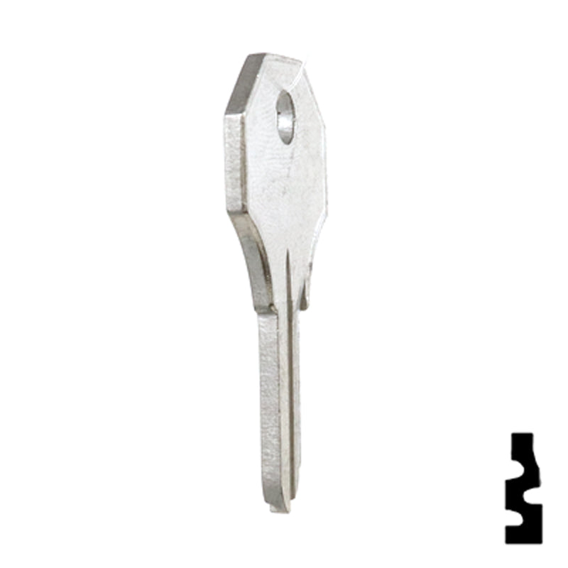 Uncut Key Blank | Yale | H1122FR Office Furniture-Mailbox Key Ilco