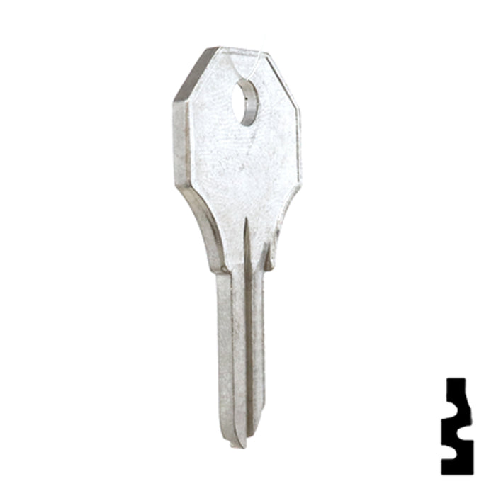 Uncut Key Blank | Yale | H1122FR Office Furniture-Mailbox Key Ilco
