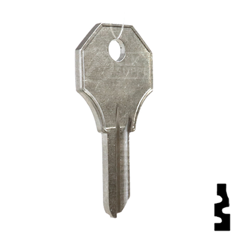 Uncut Key Blank | Yale | H1122FR Office Furniture-Mailbox Key Ilco