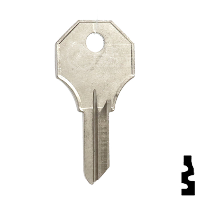 Uncut Key Blank | Yale | H1122FR Office Furniture-Mailbox Key Ilco