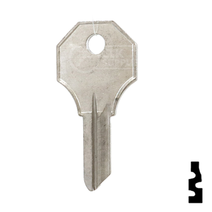 Uncut Key Blank | Yale | H1122FR Office Furniture-Mailbox Key Ilco