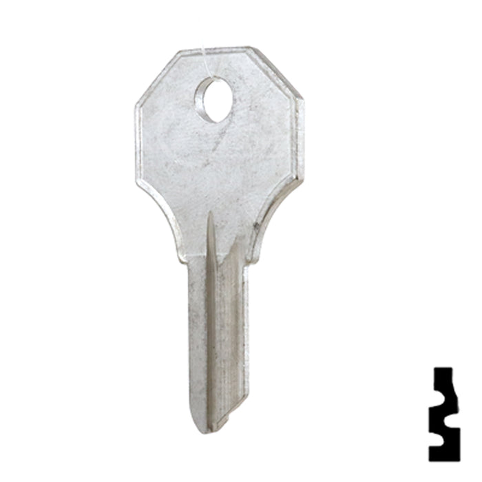 Uncut Key Blank | Yale | H1122FR Office Furniture-Mailbox Key Ilco