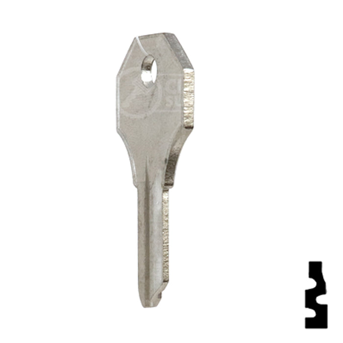 Uncut Key Blank | Yale | H1122FR Office Furniture-Mailbox Key Ilco