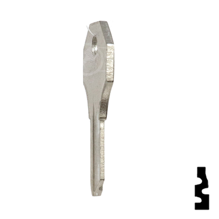 Uncut Key Blank | Yale | H1122FR Office Furniture-Mailbox Key Ilco