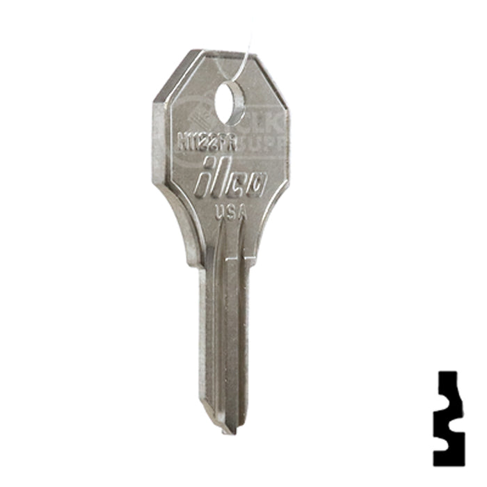 Uncut Key Blank | Yale | H1122FR Office Furniture-Mailbox Key Ilco