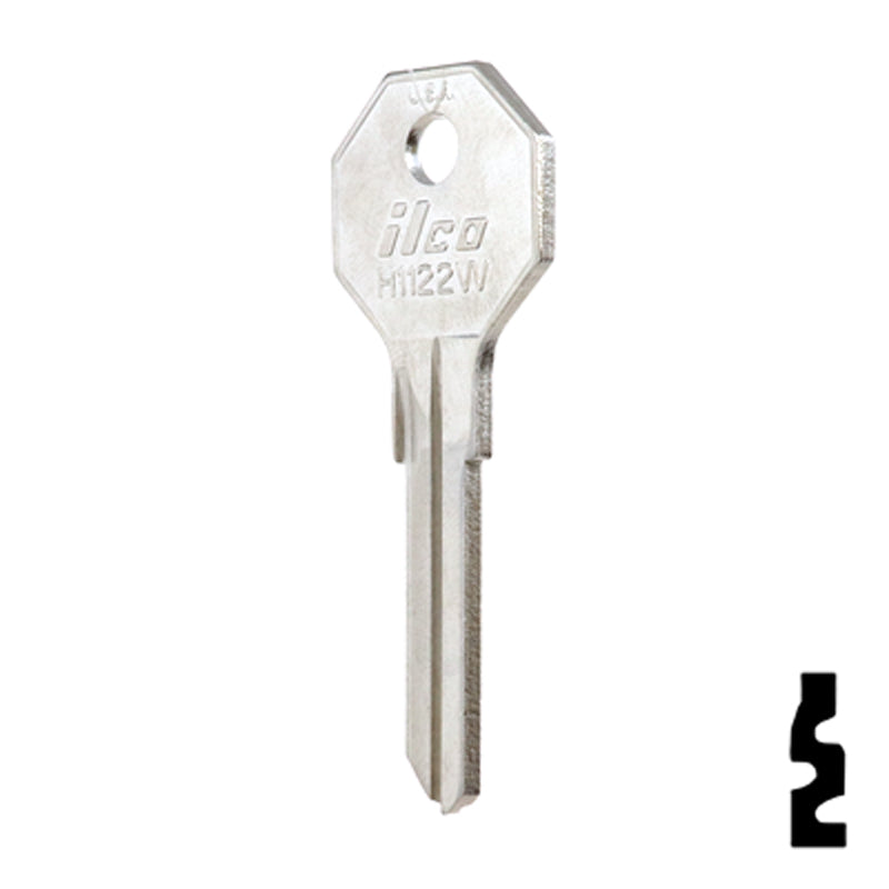 Uncut Key Blank | Yale | H1122W Office Furniture-Mailbox Key Ilco