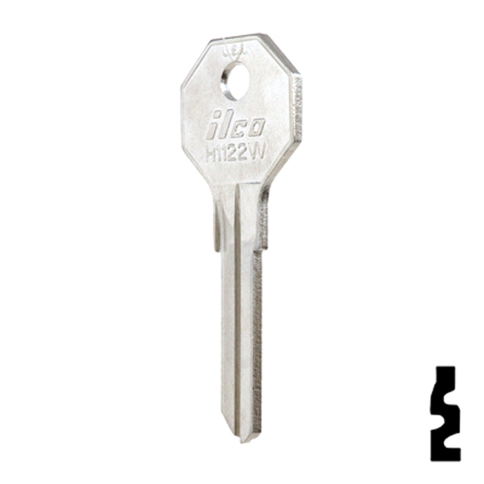 Uncut Key Blank | Yale | H1122W Office Furniture-Mailbox Key Ilco
