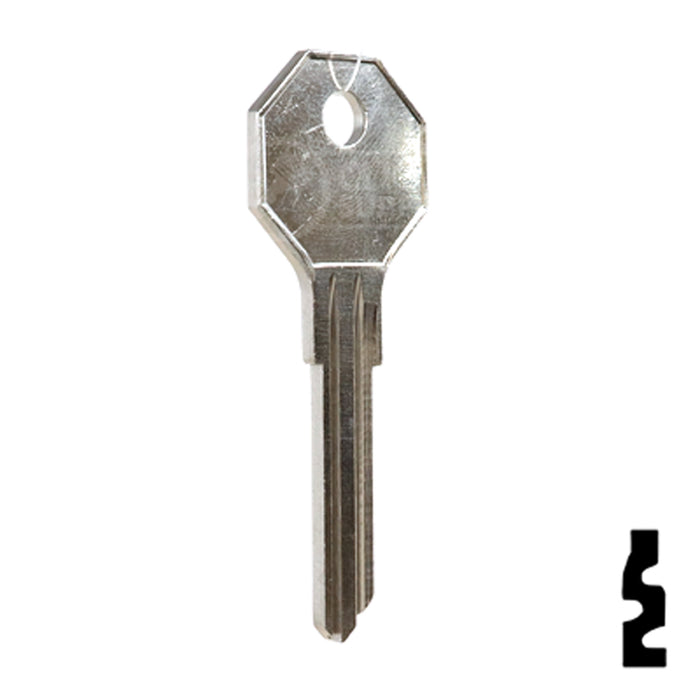 Uncut Key Blank | Yale | H1122W Office Furniture-Mailbox Key Ilco