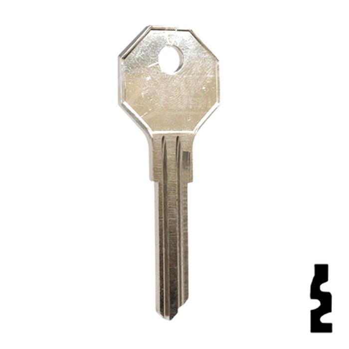 Uncut Key Blank | Yale | H1122W Office Furniture-Mailbox Key Ilco