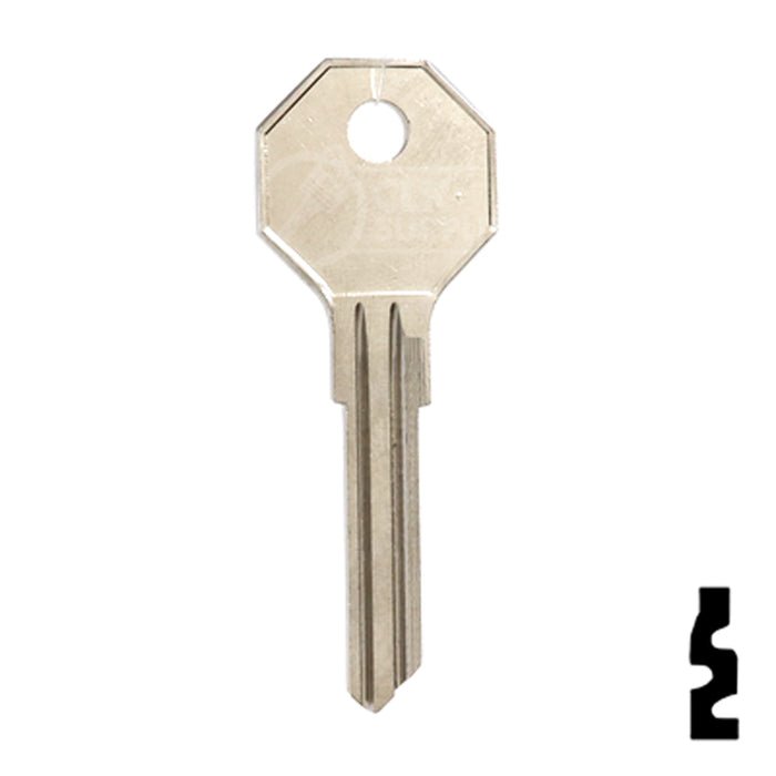 Uncut Key Blank | Yale | H1122W Office Furniture-Mailbox Key Ilco