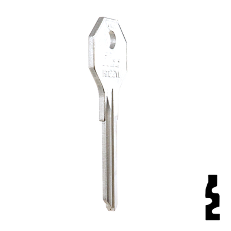 Uncut Key Blank | Yale | H1122W Office Furniture-Mailbox Key Ilco
