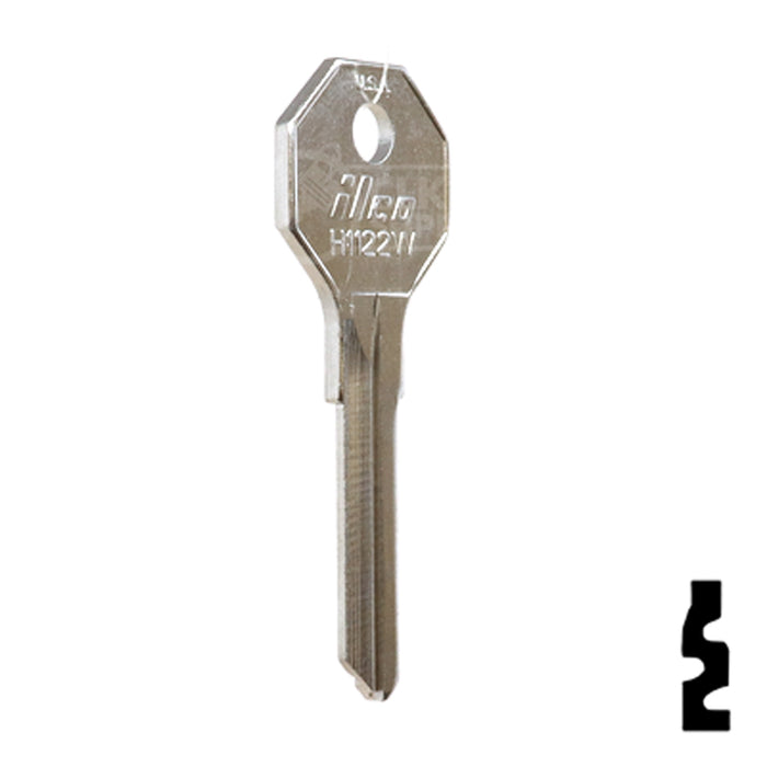 Uncut Key Blank | Yale | H1122W Office Furniture-Mailbox Key Ilco