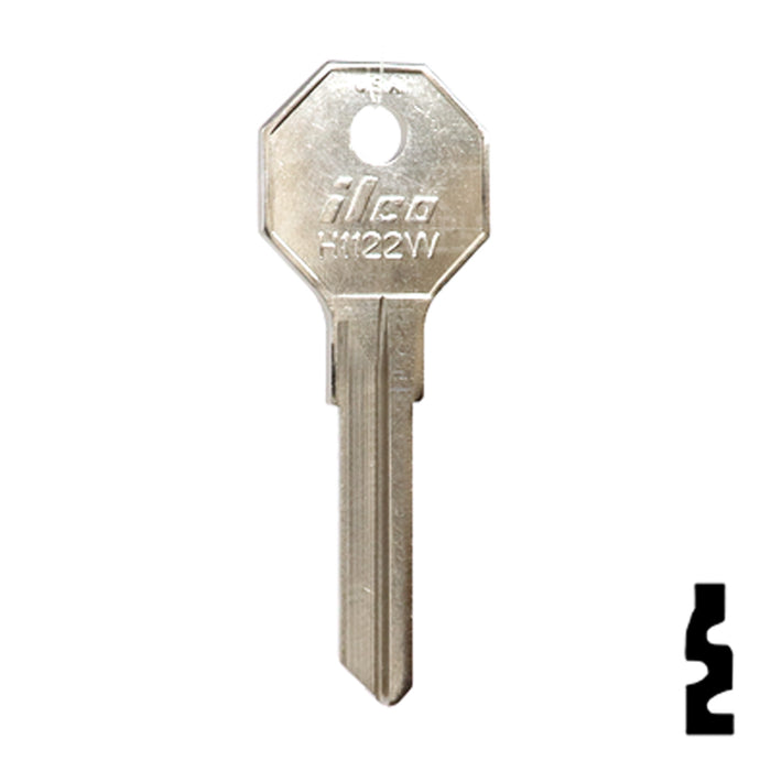 Uncut Key Blank | Yale | H1122W Office Furniture-Mailbox Key Ilco