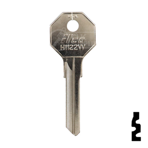 Uncut Key Blank | Yale | H1122W Office Furniture-Mailbox Key Ilco