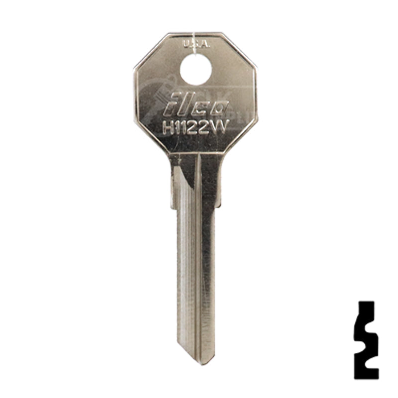 Uncut Key Blank | Yale | H1122W Office Furniture-Mailbox Key Ilco