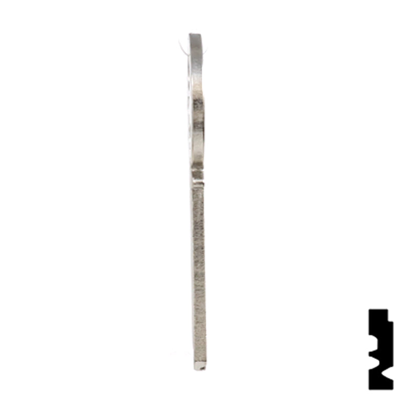 Uncut Key Blank | Yale | H1132 Office Furniture-Mailbox Key Ilco