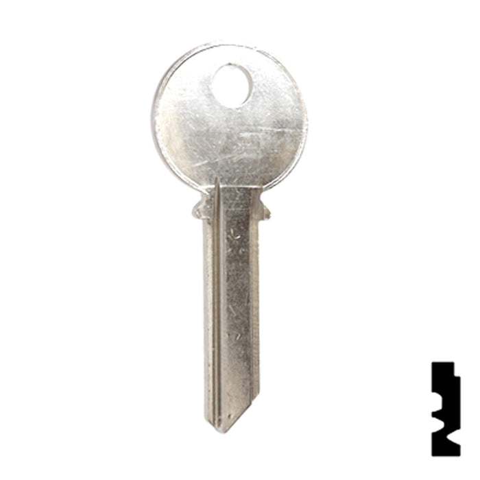 Uncut Key Blank | Yale | H1132 Office Furniture-Mailbox Key Ilco