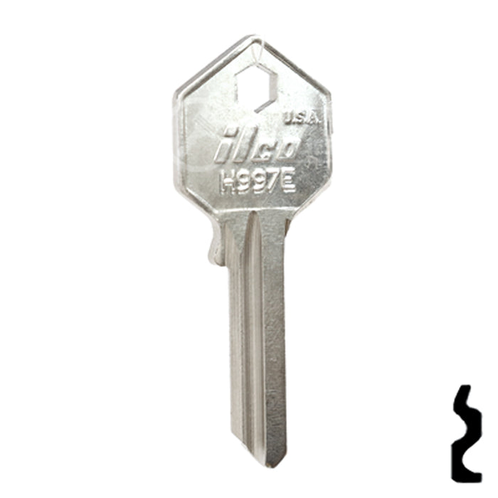 Uncut Key Blank | Yale | H997E Office Furniture-Mailbox Key Ilco