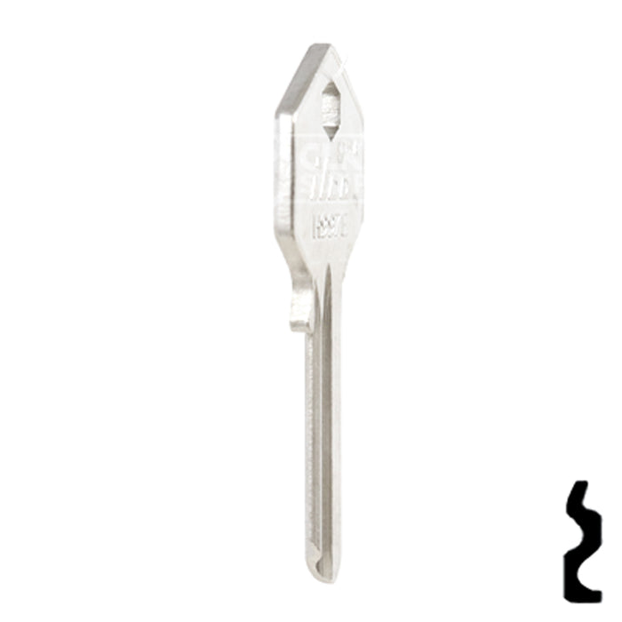 Uncut Key Blank | Yale | H997E Office Furniture-Mailbox Key Ilco