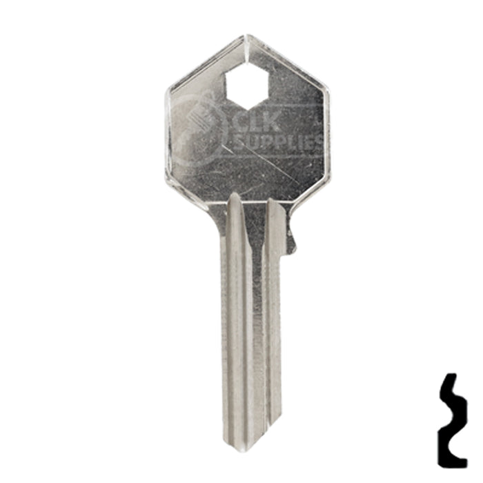 Uncut Key Blank | Yale | H997E Office Furniture-Mailbox Key Ilco