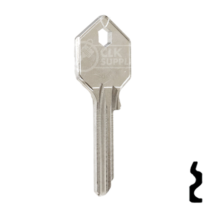 Uncut Key Blank | Yale | H997E Office Furniture-Mailbox Key Ilco