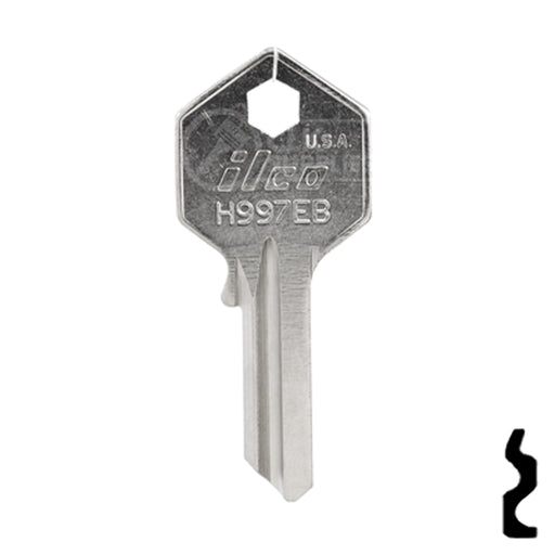 Uncut Key Blank | Yale | H997EB Office Furniture-Mailbox Key Ilco