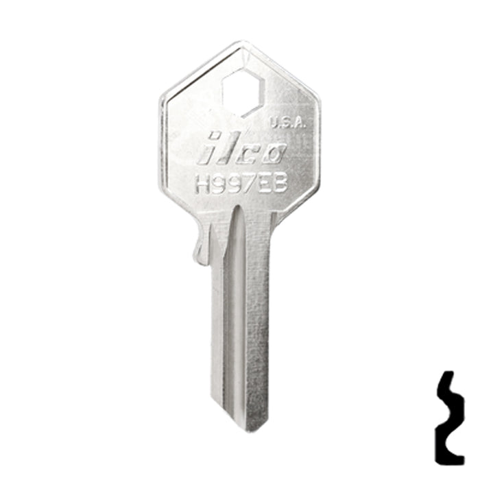 Uncut Key Blank | Yale | H997EB Office Furniture-Mailbox Key Ilco