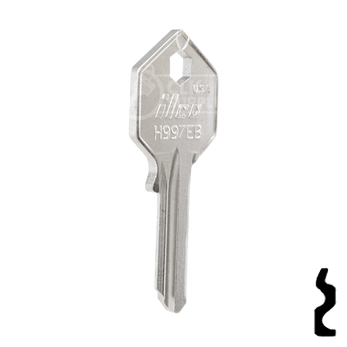 Uncut Key Blank | Yale | H997EB Office Furniture-Mailbox Key Ilco