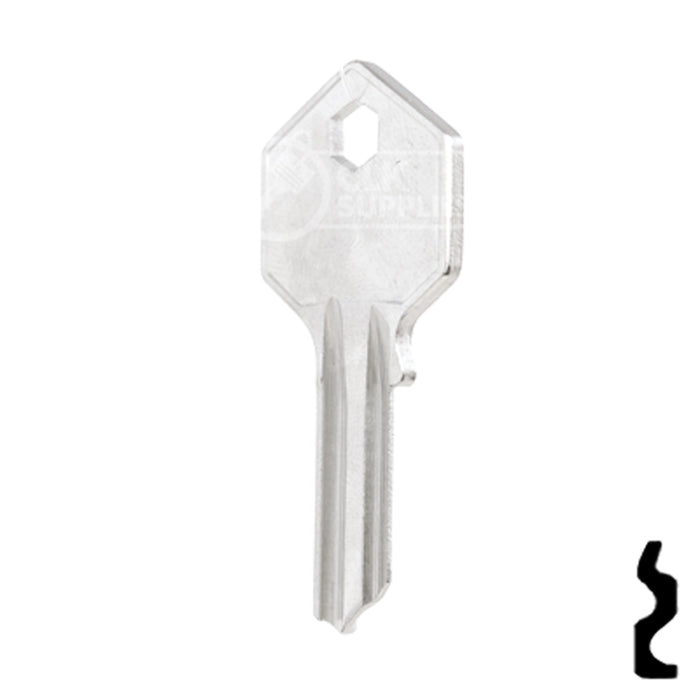 Uncut Key Blank | Yale | H997EB Office Furniture-Mailbox Key Ilco