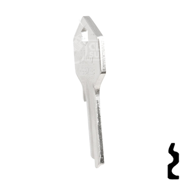 Uncut Key Blank | Yale | H997EB Office Furniture-Mailbox Key Ilco