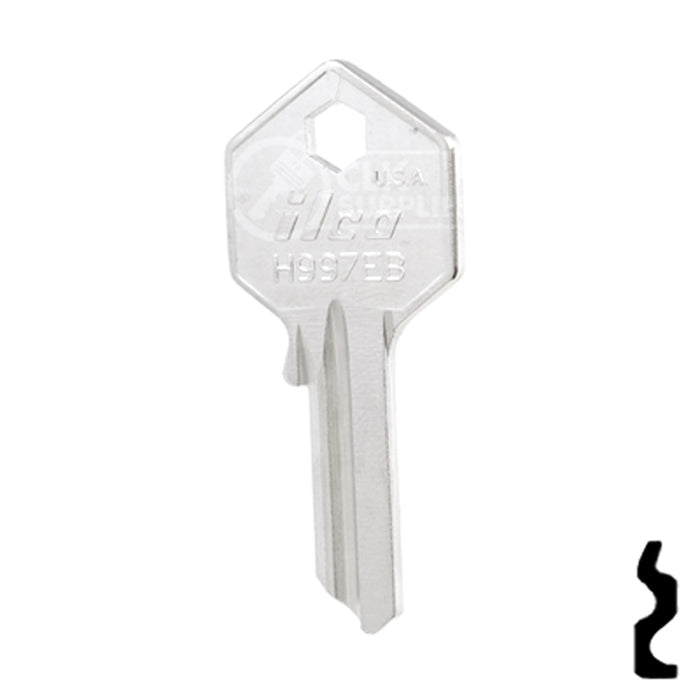 Uncut Key Blank | Yale | H997EB Office Furniture-Mailbox Key Ilco