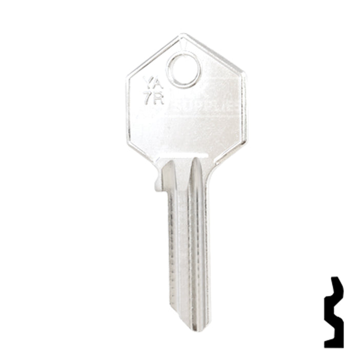 Uncut Key Blank | Yale | H997ER Office Furniture-Mailbox Key Ilco